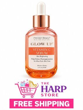 Precision Beauty Glow Up Vitamin C Facial Serum 2 oz